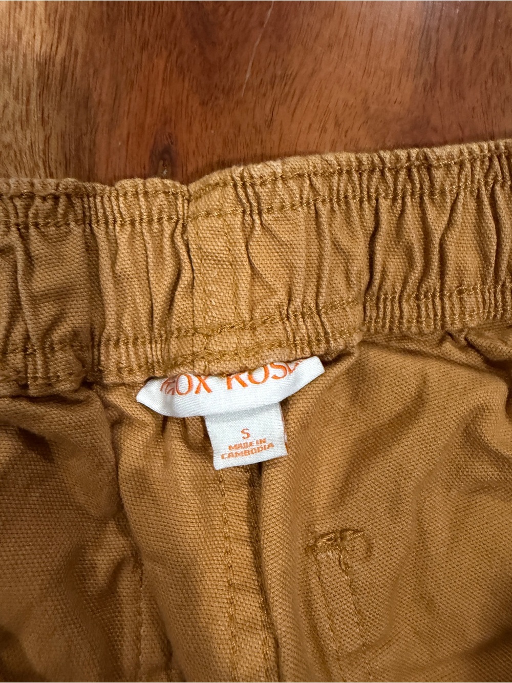 Knox Rose Women's Straight Leg Pants in Tan - Picture 5 of 7
